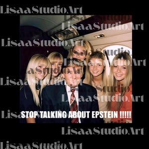 Stop Talking About Eppstein PNG, Besties Trump Epstein SVG, Anti-Trump Sublimation, Jeffrey Epstein & Donald Trump File, Digital Download