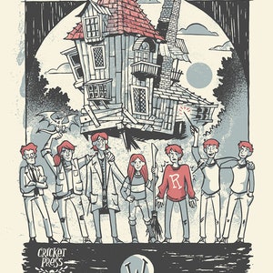 The Burrow - Screenprinted Art Print