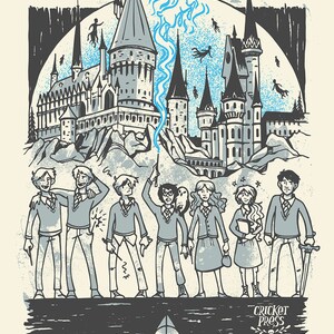 Protect the Castle - Screenprinted Art Print