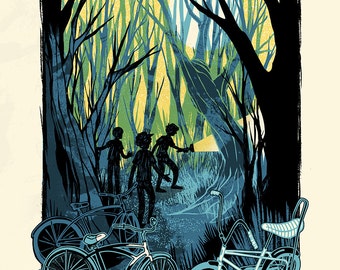 Dead End Trail - Screenprinted Art Print