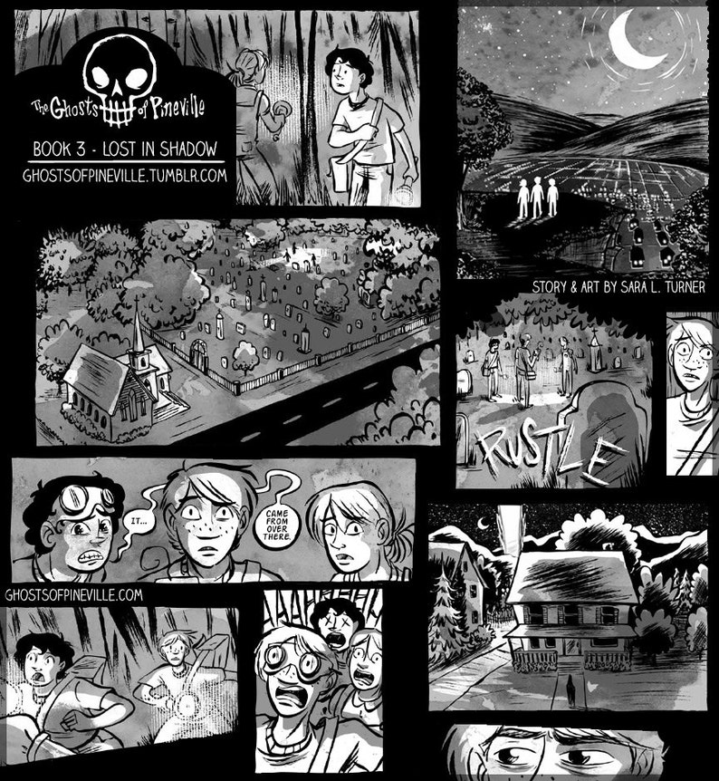 The Ghosts of Pineville 3 Lost in Shadow Comic image 5