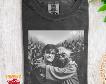 Camiseta de Star Wars con colores cómodos, camiseta de película de fantasía para hombre y mujer, camiseta mágica de ciencia ficción, camiseta para amantes del cine, regalo para fans