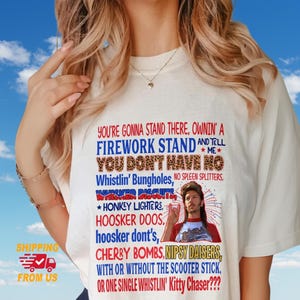 Comfort Colors Joe Dirt Merica Tshirt, Joe Dirt 4th Of July Unisex Tee Shirt, Independence Day Shirt For Men, Joe Dirt Fireworks Shirt