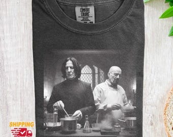 Camiseta HP Comfort Colors, camiseta de serie de películas para hombre y mujer, camiseta de fan de magos, camiseta divertida de memes de películas