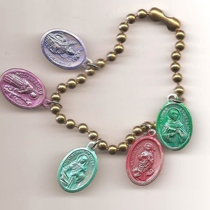 Weight Watchers Charm Bracelet, Patron Saints for Dieters image 1