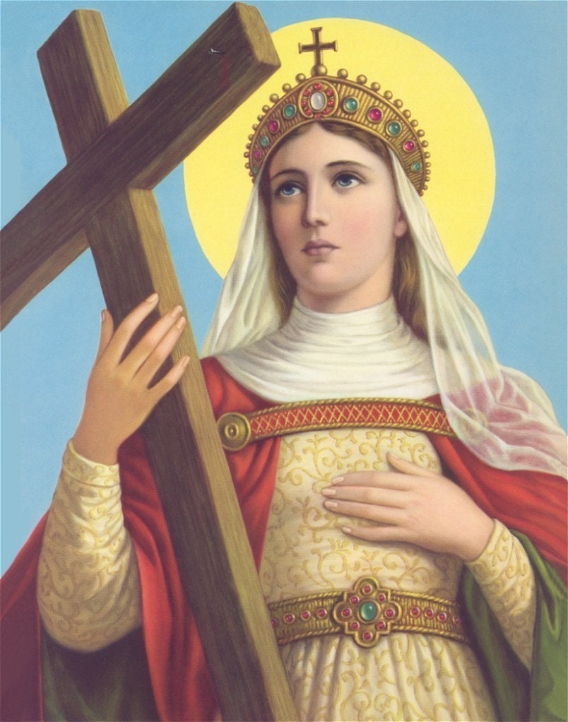 Happy Divorce and Menopause St. Helen Patron Saint Medal on Etsy