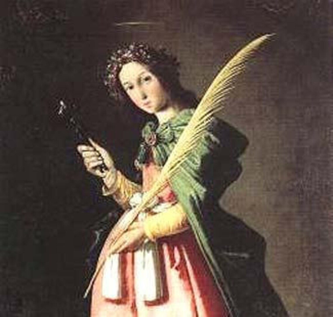 Dental Problems and Teeth St. Apollonia Patron Saint Medal Etsy