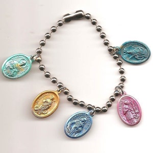 Weight Watchers Charm Bracelet, Patron Saints for Dieters image 2