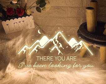 There You are Ive Been Looking For You Neon Sign, To Whatever End Neon Sìgn, SJM Quotes Neon Gift, ACOTAR Neon Sign, Hello Feyre Darling