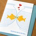 gnpphoto reviewed Goldfish Love - Letterpress Card