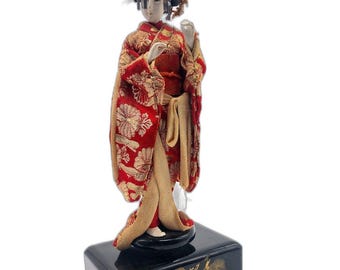 工芸品 Vintage Japanese Kokeshi Doll Signed SIGNED Kokeshi Vintage Wooden Japanese Doll | eBay