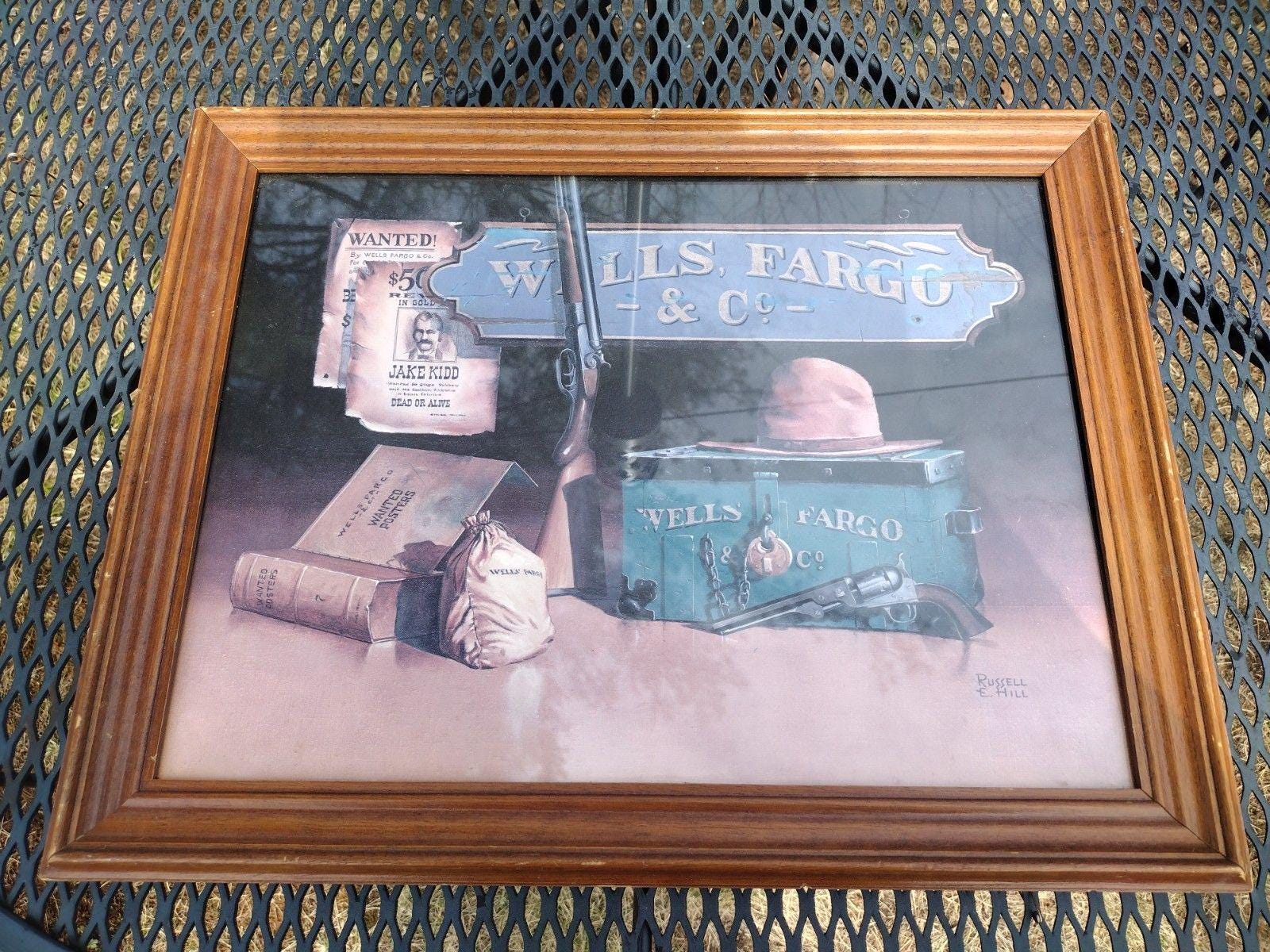 Wood Wells Fargo - Etsy