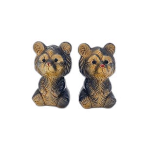 Vintage MCM Bear Salt and Pepper Shakers Made In Japan