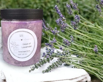 Days of Lavender Hemp Sugar Scrub