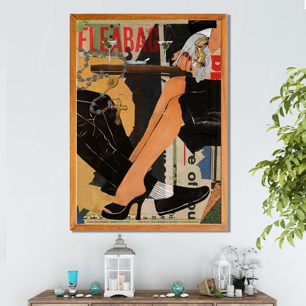 Fleabag - Fleabag Wall Decor - Fleabag Wall Art - Fleabag Print - Home Wall Art - Fleabag Gift - Fleabag Poster Wall Art - Fleabag Poster