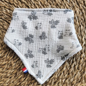 Bavoir Bandana Coton pour Bébé Made in France image 7