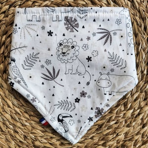 Bavoir Bandana Coton pour Bébé Made in France image 6