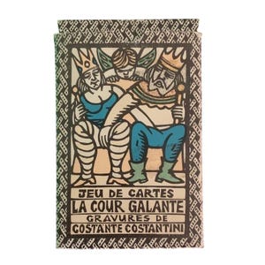 La Cour Galante – Jeu De 54 Cartes – 1979 – By Costante Costantini – Vintage