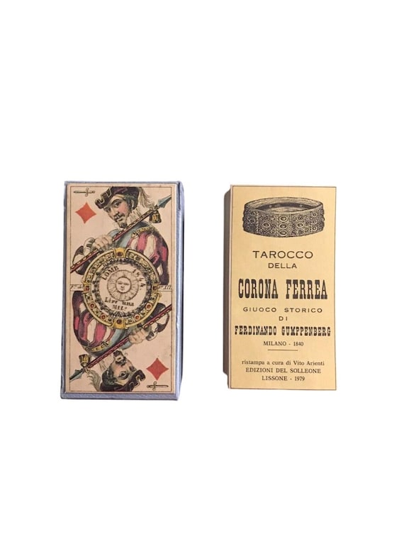 Tarocco Della Corona Ferrea Gumppenberg 1979 Solleone Rare Italian