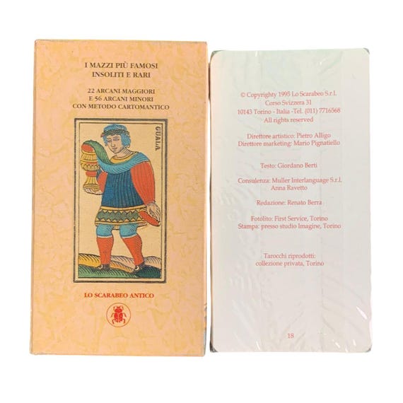 Ancient Tarots Liguria-piedmont - Etsy