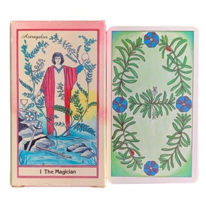 The Herbal Tarot Deck – 1988 EUA Sistemas de Jogos – Vintage Raro