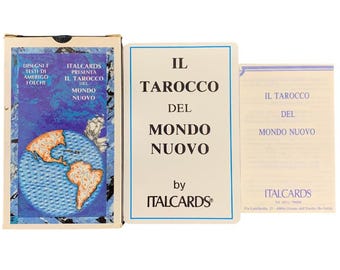 New World Tarot - 1991 Italcards - Amerigo Folchi - Vintage Rare