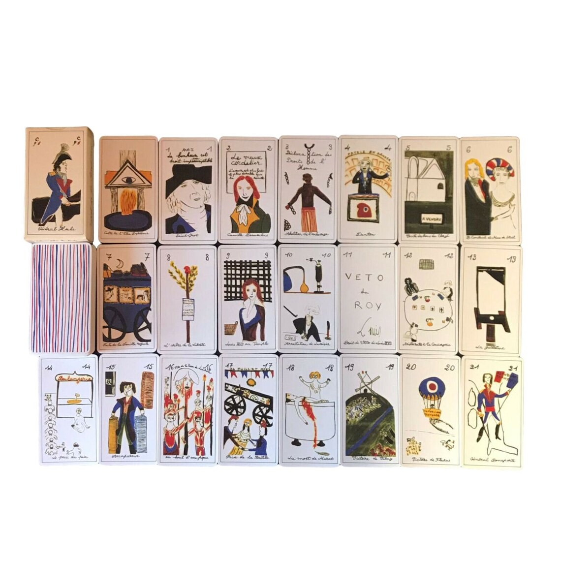 Tarot De La Revolution - Special Limited Edition in Wooden Box - Silver