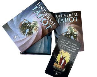 Universal Tarot (Rider Waite art by De Angelis) - 22 Major Arcana - The Scarab