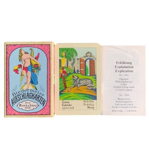 Jeu De La Fortune Tres Fin – Baraja Cartomancy - 1986 Piatnik – Vintage Rare