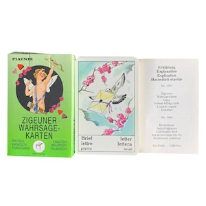 L'Oracle Tzigane - Gipsy Fortune - Telling Cards – 1986 Piatnik – Vintage Rare