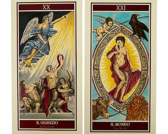 Fabbrini Tarot - 2010 - Italian Tarots - Vintage Rare