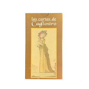 Las Cartas de Cagliostro - 2003 Lo Scarabeo - Orbis - Rare - Ec