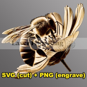 Niveaux de gris / Images de gravure laser 3D / Images de gravure laser HD / Illusion 3D / Gravure en relief / Découpe laser / SVG / PNG