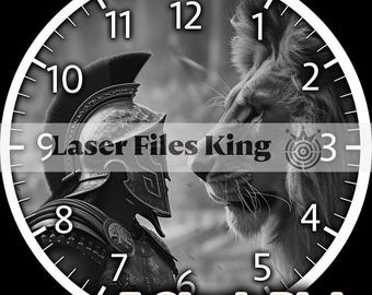 Grayscale/PNG/Laser/Engraving/File/3D/Illusion/Relief/HD/LightBurn/Glowforge/xTool/CNC/Laser/Cut/Bundle/BlackWhite/InstantDownload/clock/svg