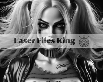 Grayscale/PNG/Laser/Engraving/File/3D/Illusion/Relief/HD/LightBurn/Glowforge/xTool/CNC/Laser/Cut/Bundle/BlackWhite/InstantDownload/ezcad/svg