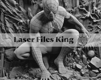 Grayscale/PNG/Laser/Engraving/File/3D/Illusion/Relief/HD/LightBurn/Glowforge/xTool/CNC/Laser/Cut/Bundle/BlackWhite/InstantDownload/ezcad/svg