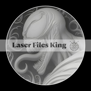 File Fiber Laser cut depth map PNG / Depth engraving / 3D engraving / brass coin / high quality images / ezcad2 / lightburn / Ready image