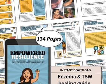 Eczema Healing Guide Ebook Root Cause Support TSW Gut Health and Natural Healing