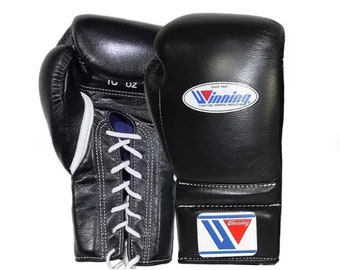 Guantes de boxeo ganadores, guantes de lucha de marca, guantes personalizados, guantes de sparring, todos los colores y tamaños disponibles, regalo para él, regalos para amigos