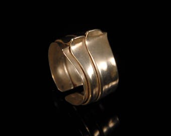 Dragonback ring - silver