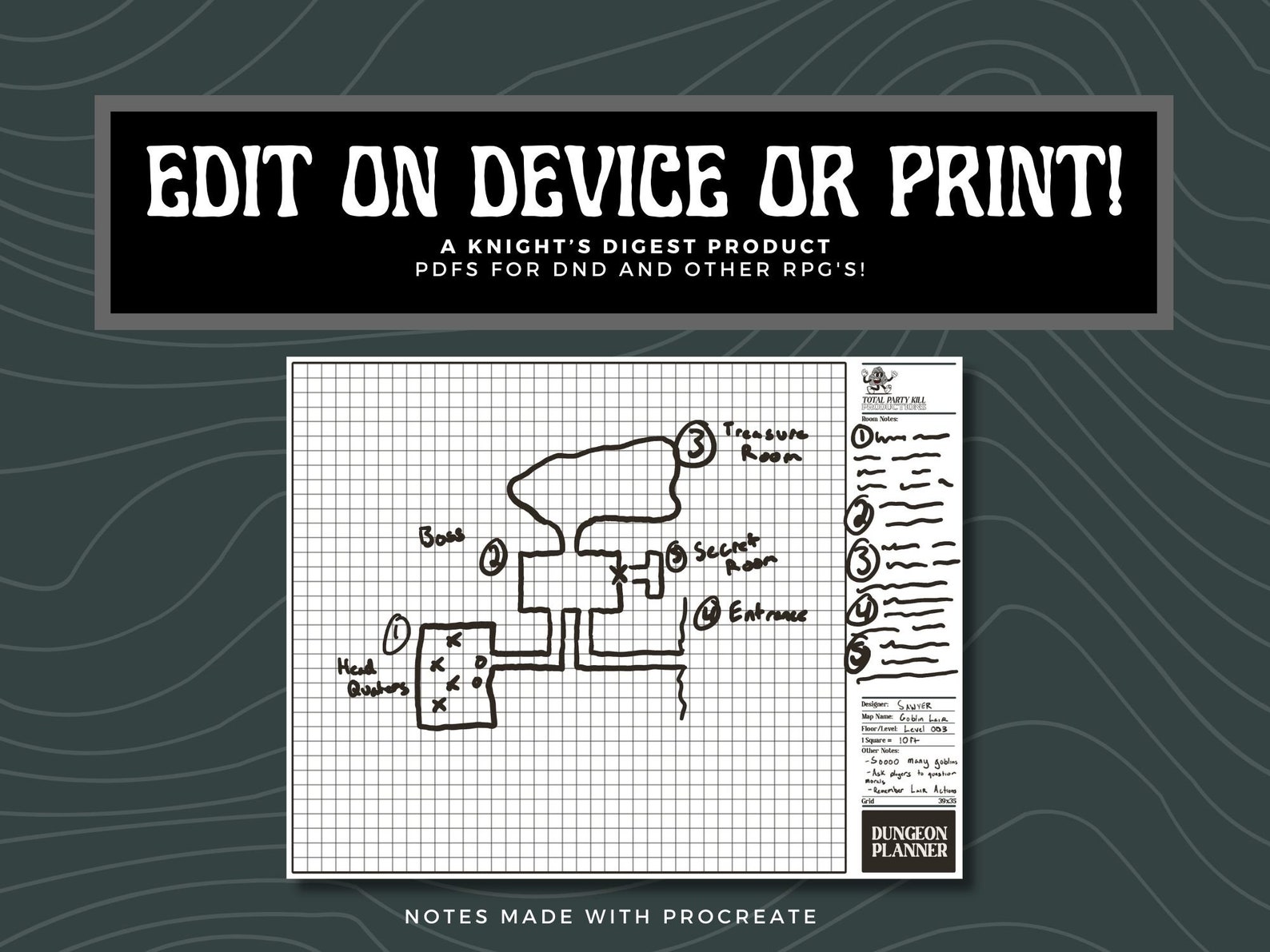 Dnd Notes Map Map Maker for Ttrpgs | Ttrpg's, Maps for Dungeons and Dragons, Notes ...