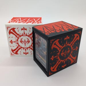 Noxus Themed All-in-One Deck Box | Rissgebunden