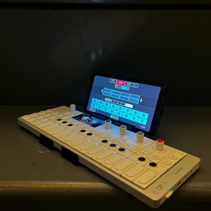 Clip Stand Holder for Teenage Engineering OP-1 Field  / OP–XY Attach Your iPad tablet / iPhone Smartphone