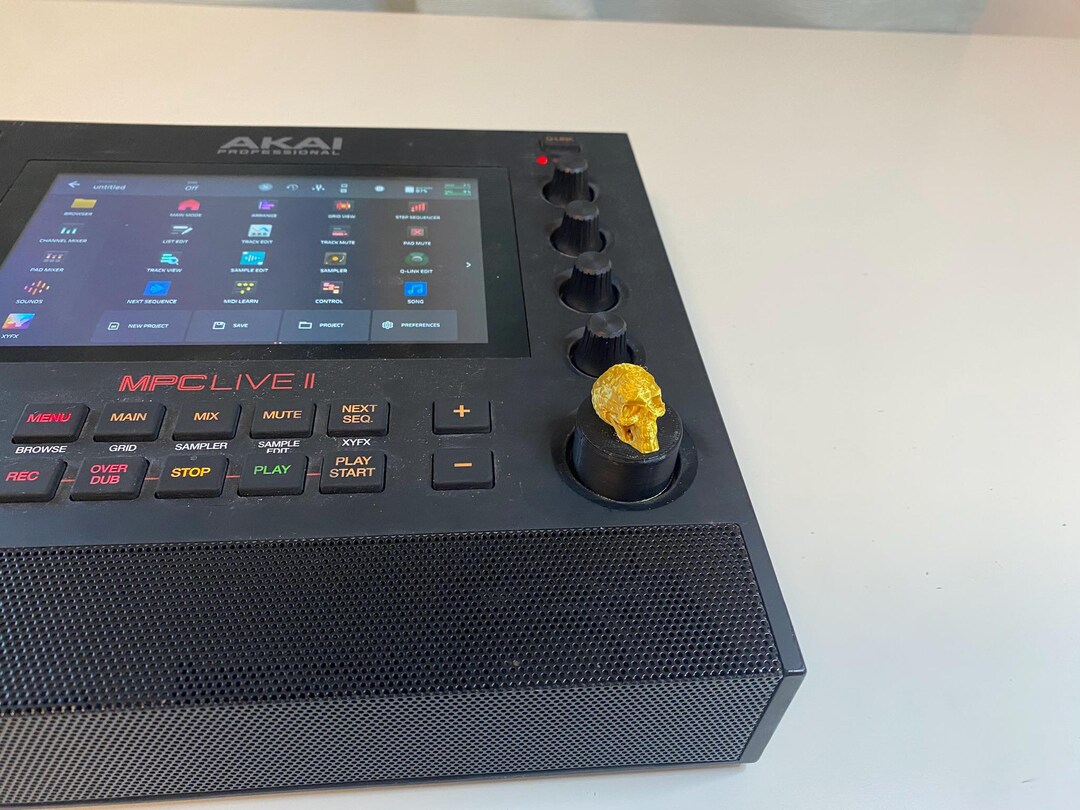 MPC Custom 3D Printed (design B10) Rotary Jog Wheel Data