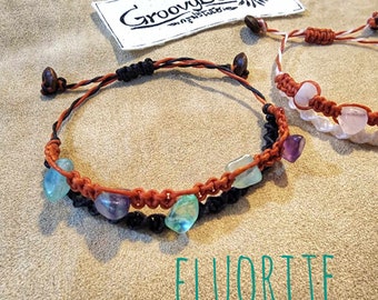 Groovy Bracelets Fluorite - The Genius Stone