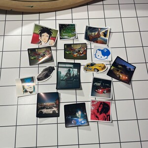 ¡Alerta de tablero de estado de ánimo! ¡15 pegatinas de vinilo compuestas de imágenes de cosas para inspirarte y decorar! <3