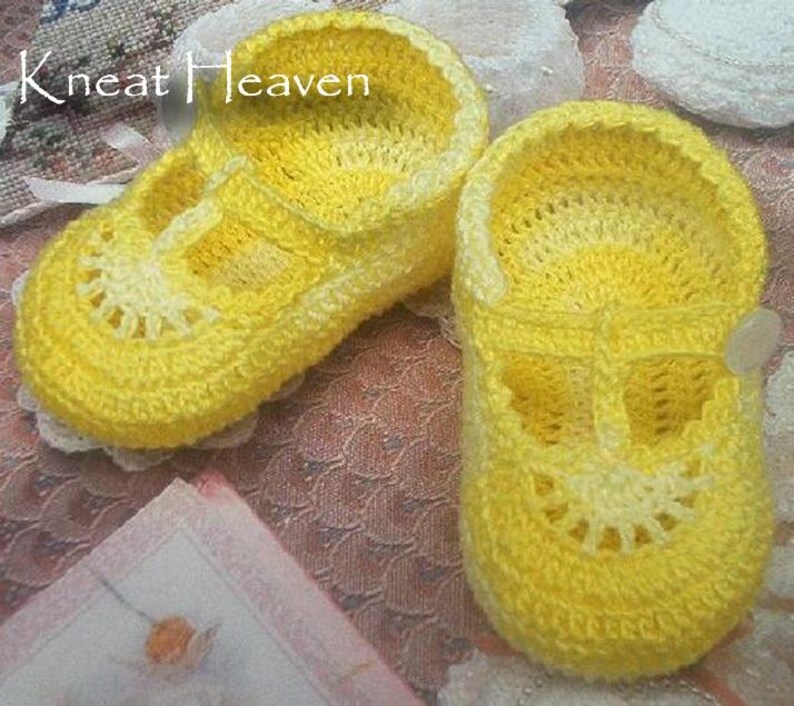 Hand-Crocheted Baby Booties, Reborn Doll Shoes, Christening or Baptism Keepsake Gift image 9