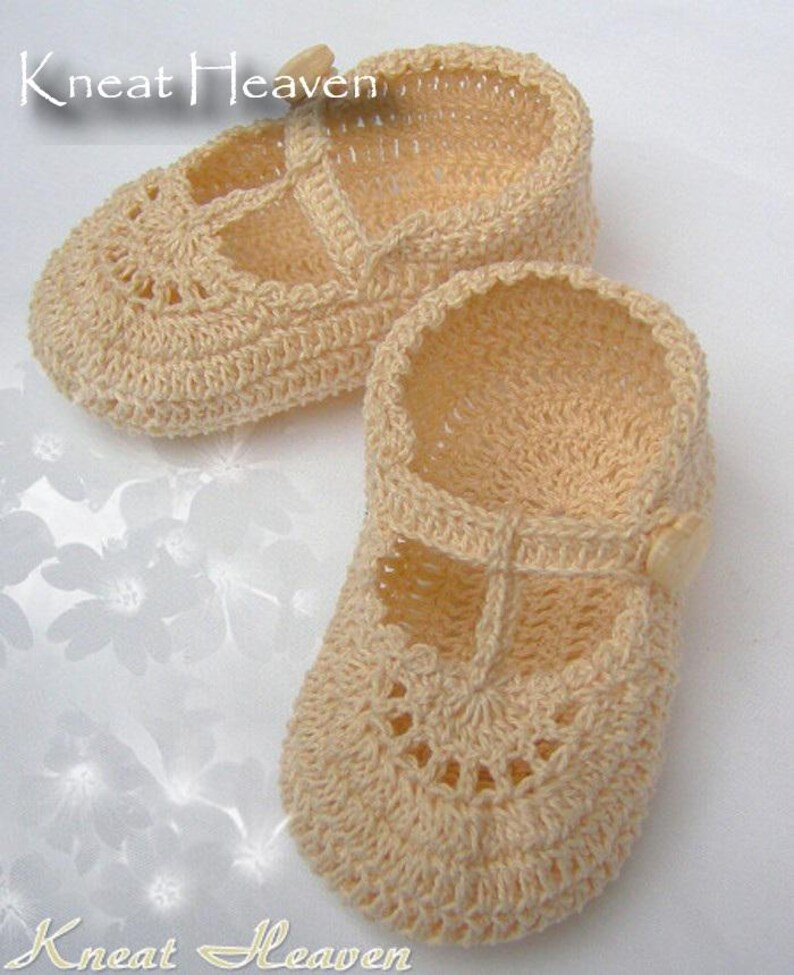 Hand-Crocheted Baby Booties, Reborn Doll Shoes, Christening or Baptism Keepsake Gift image 11
