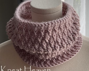 Crochet Neck warmer Cowl Scarf Capitol Reef