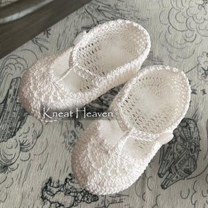 Hand-Crocheted Baby Booties, Reborn Doll Shoes, Christening or Baptism Keepsake Gift image 5